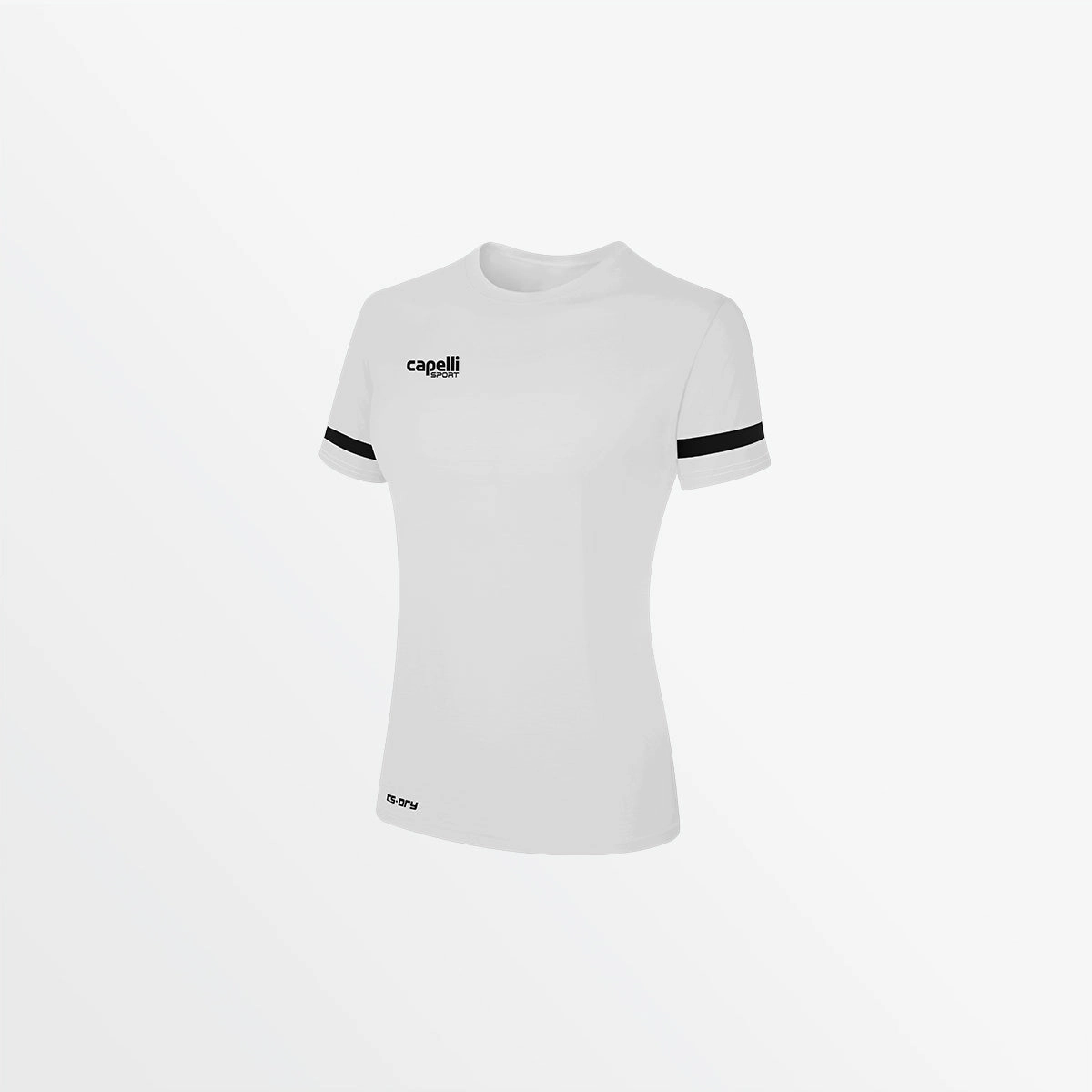 WOMEN'S UPTOWN CS-DRY TEE Rolled Hem Finish