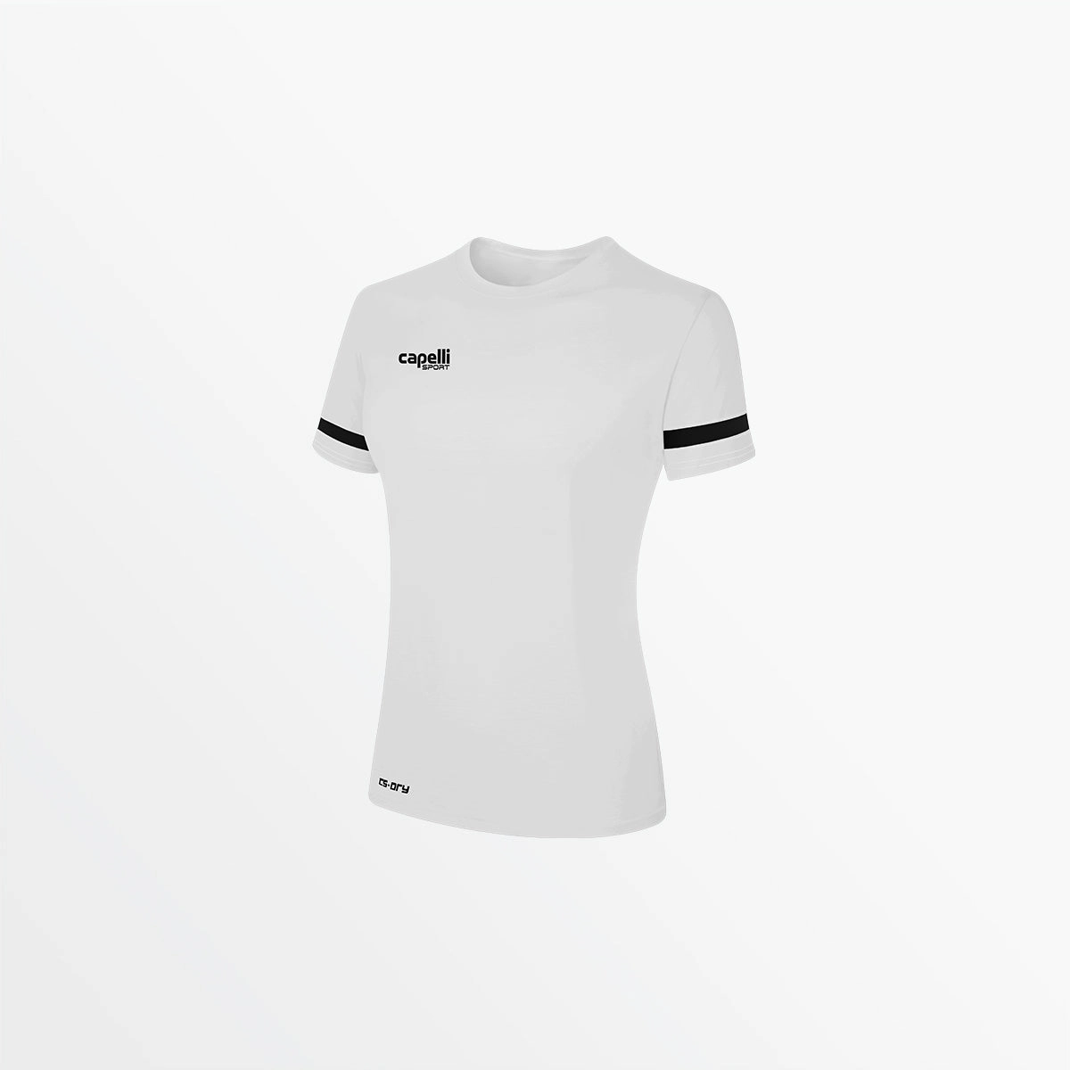 WOMEN'S UPTOWN CS-DRY TEE V Neck Design Petal Sleeve Architecture