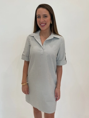 Fresh Form Ryan Collared Dress - Black