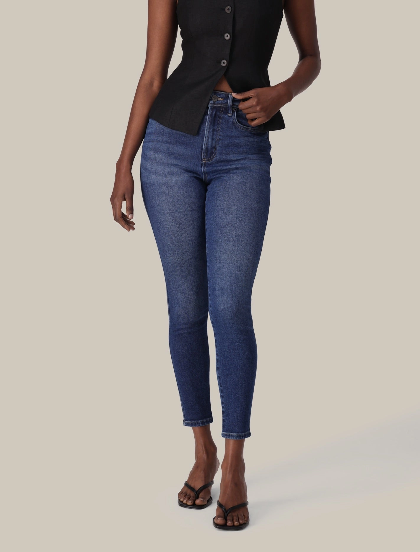 Snag Free Fabric Hayley High-Rise Sculpt Jeans