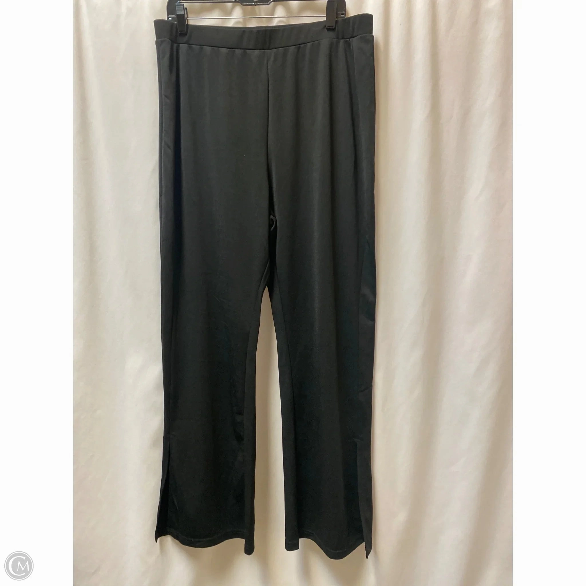 Pants Lounge By Clothes Mentor In Black, Size: 2x All Purpose Soft Structure