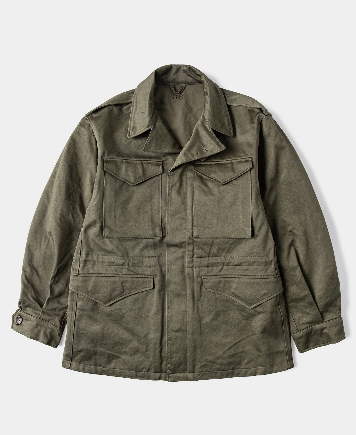 US Army M-1943 Field Jacket Non Restrictive Silhouette