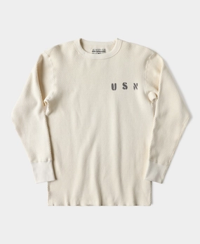 USN Raschel Knit Thermal Shirt informal gathering