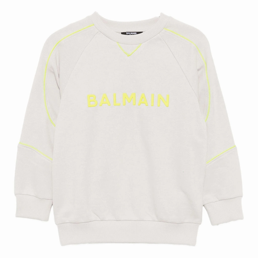 Balmain Kids Sweatshirt AntiStatic Coating Adjustable Cuffs