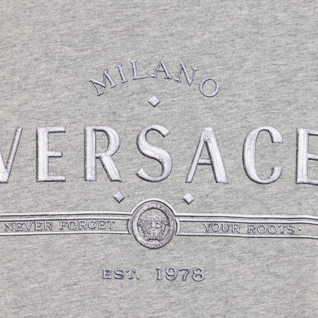 Versace Kids Logo T-shirt Easy Comfort Fade Resistant Dye