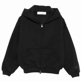 All Ground Fear of God Essentials Kids Fleece Zip Up Hoodie