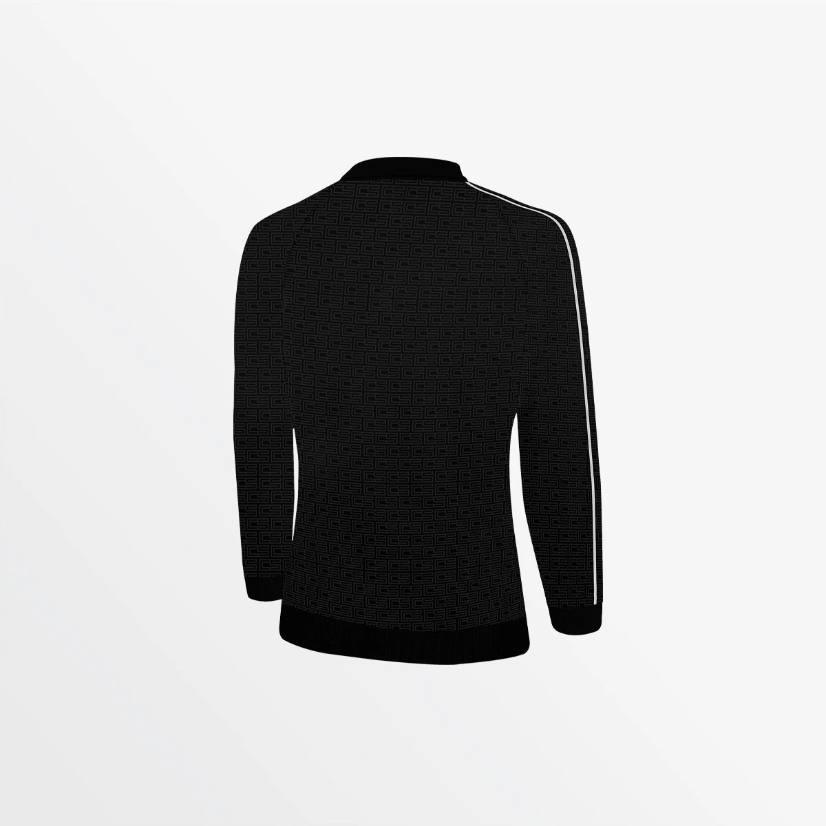 ElasticEdgeBinding WOMEN'S BASICS ??? MONOGRAM TRACK JACKET