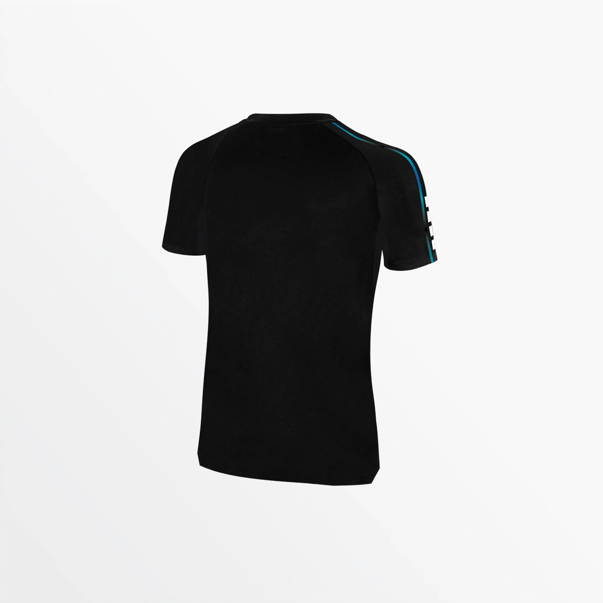 Thermoregulating Fabric Silicone Print Detail WOMEN'S BASICS ??? OMBRE SHORT SLEEVE TRAINING TOP