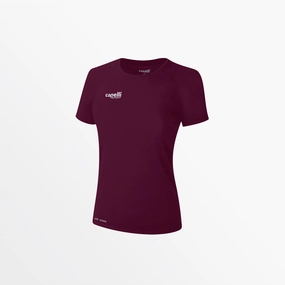 WOMEN'S BASICS ??? TRAINING JERSEY Organic Cotton Fiber Workout Apparel