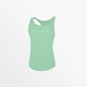 Bonded Seam Technique Button Down Collar Style WOMEN'S BASICS RACER BACK TANK