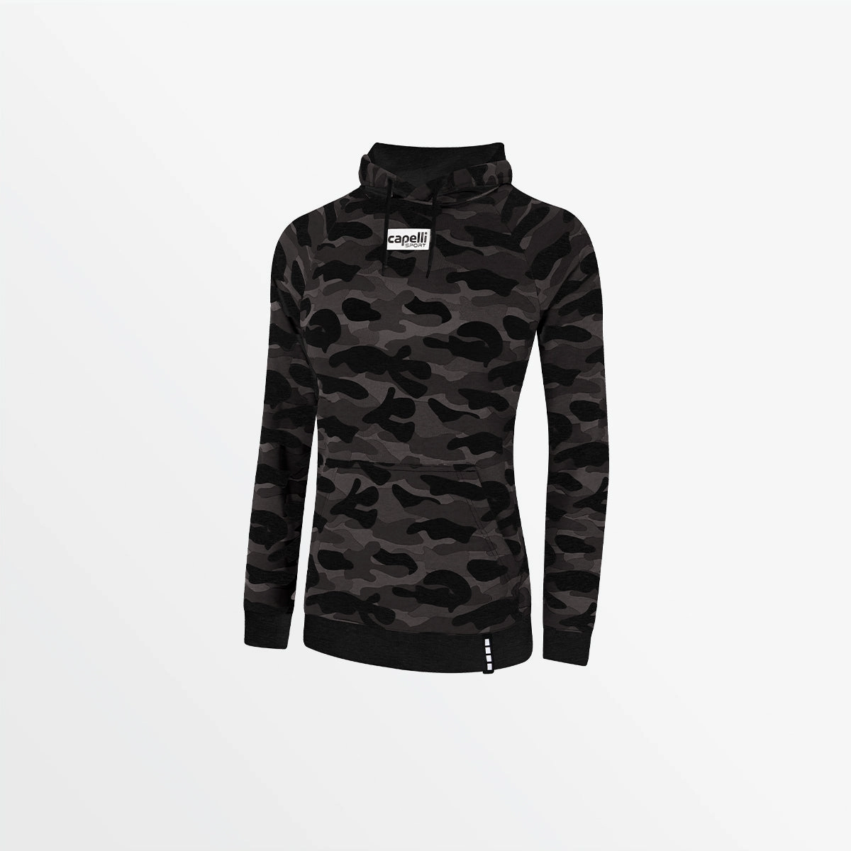BondedShoulderTaping WOMEN'S FRENCH TERRY CAMO PRINT PULLOVER HOODIE
