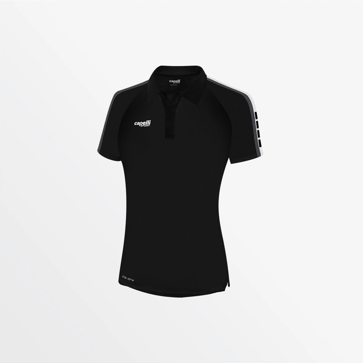 WOMEN'S MADISON POLY POLO Quick Access Slit