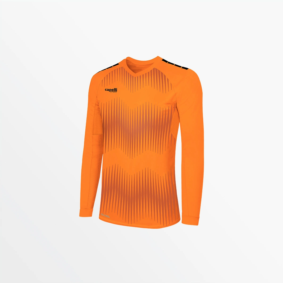 WOMEN'S MADISON STATIC ??? LONG SLEEVE GOALKEEPER JERSEY WITH PADDING Layered Panel Construction
