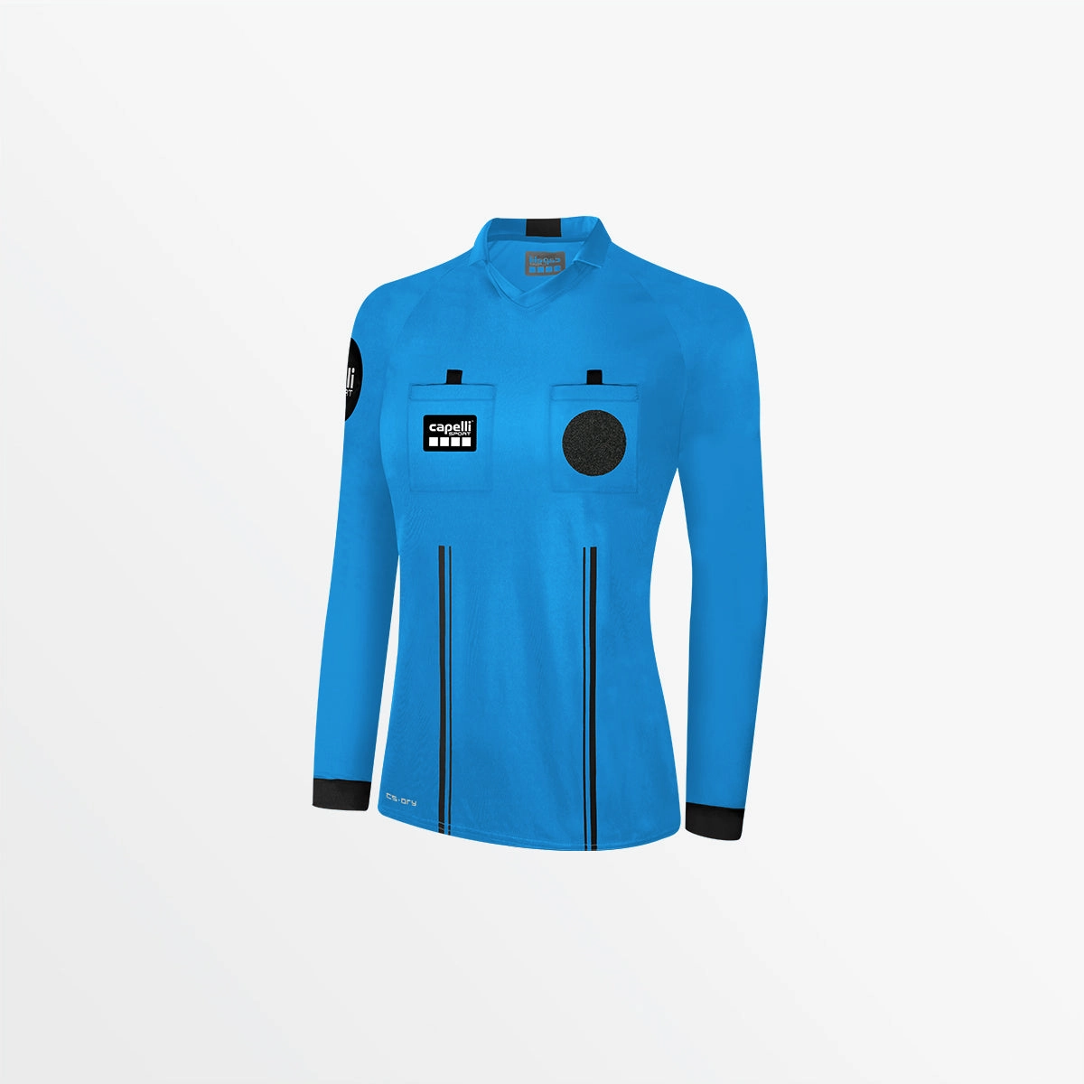 WOMEN'S OFFICIAL REFEREE V-NECK LONG SLEEVE JERSEY Reverseble Design