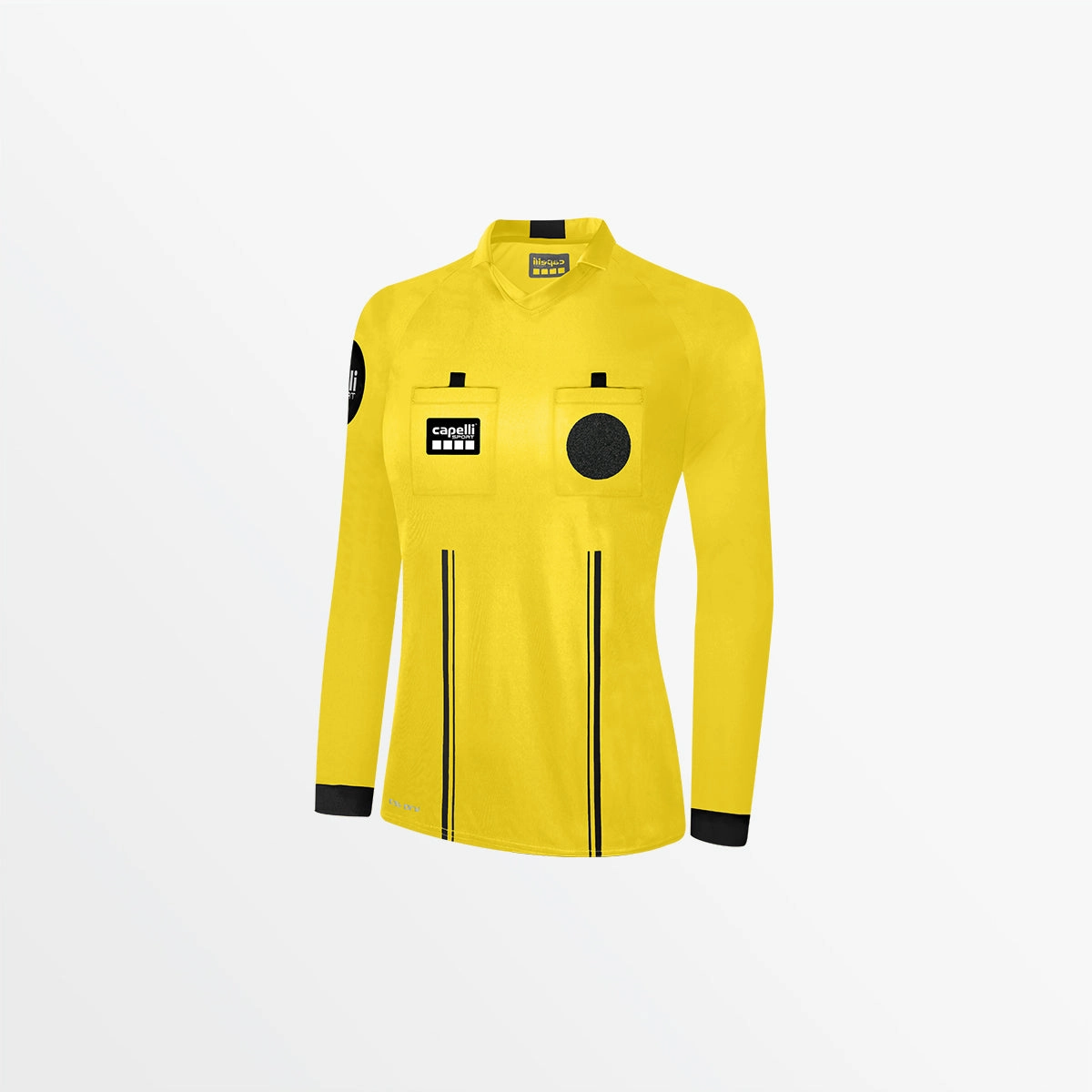 Smooth Seam Transition WOMEN'S OFFICIAL REFEREE V-NECK LONG SLEEVE JERSEY