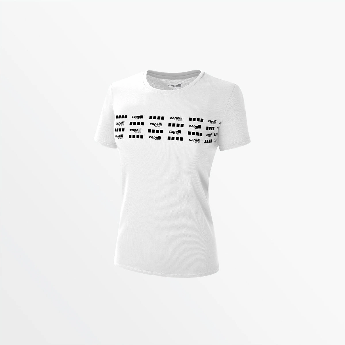 Taped Neckline NonRestrictiveCut WOMEN'S SIGNATURE GRAPHIC SCOOP NECK TEE