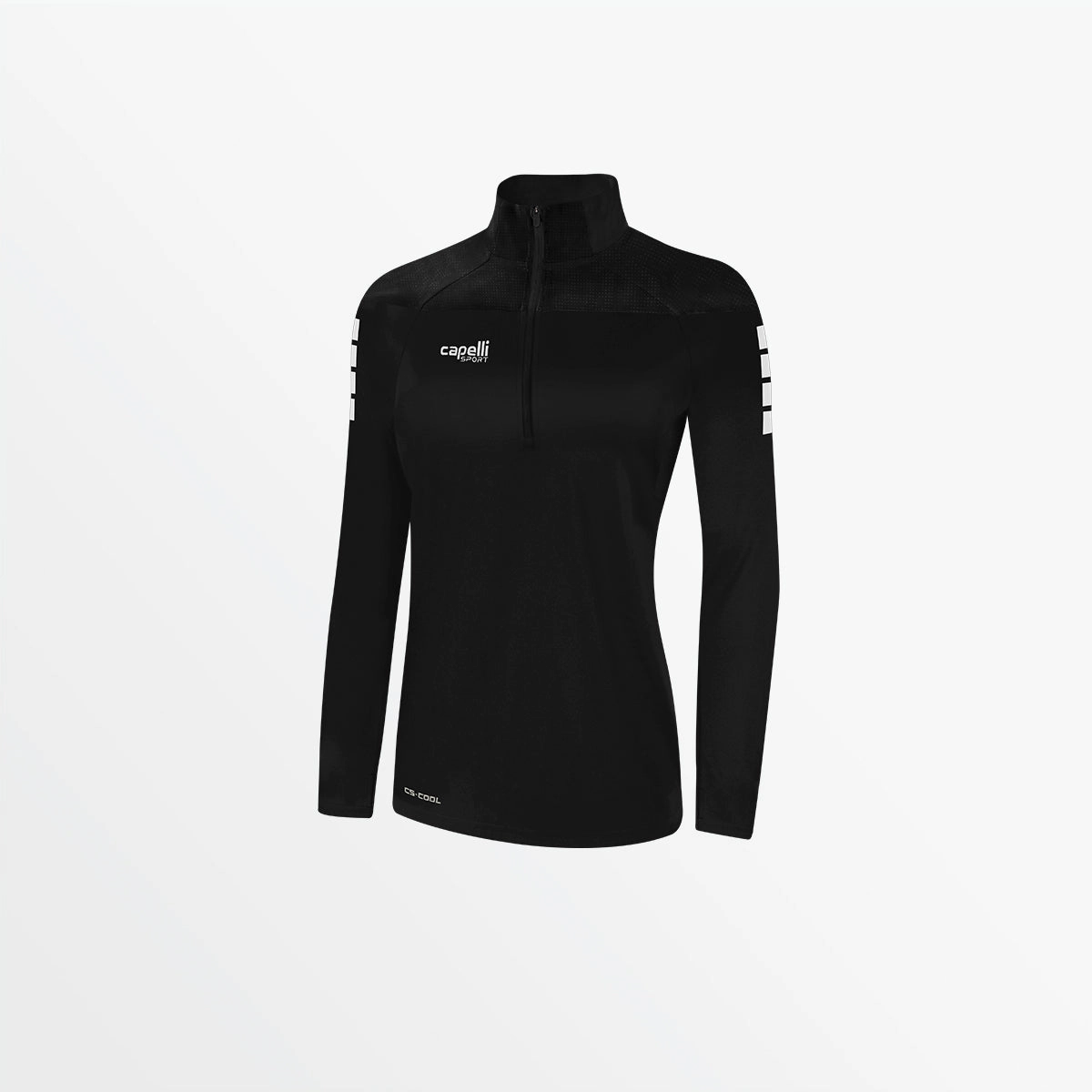 WOMEN'S TRIBECA 1/4 ZIP TRAINING JACKET Sleeveless Top
