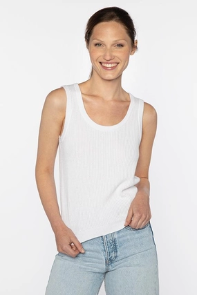Fashionable Layer Rib Tank Top