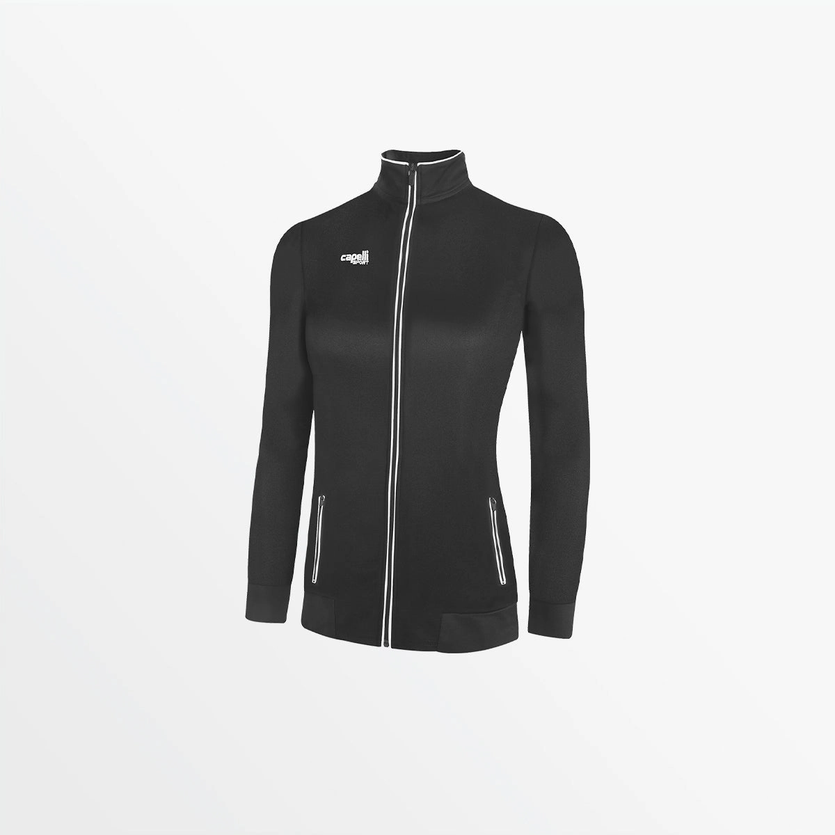 Contrast Stitch Detail WOMEN'S BASICS I TRAINING JACKET