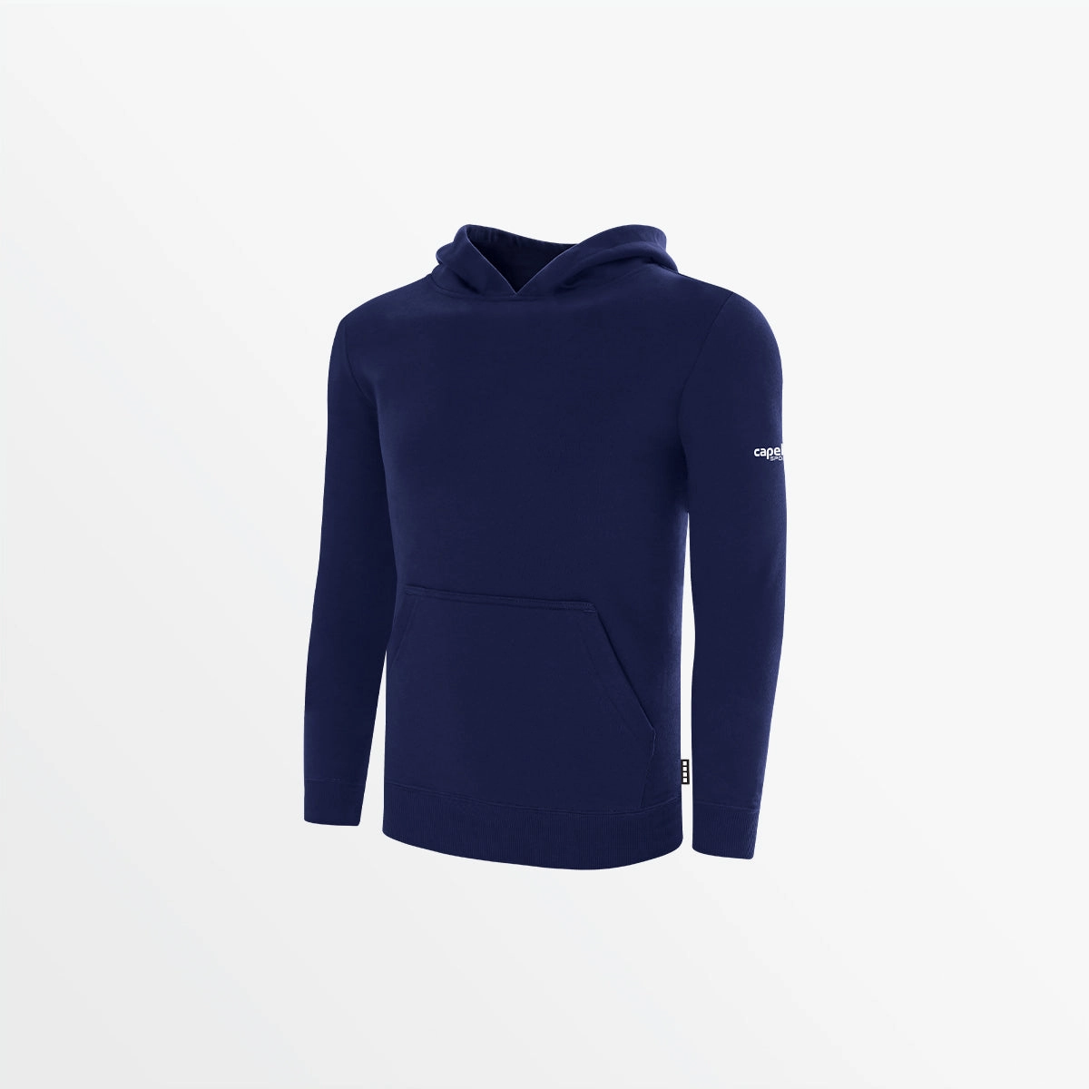 YOUTH BASICS FLEECE PULLOVER HOODIE WITH SLEEVE LOGO MultiPocket Configuration