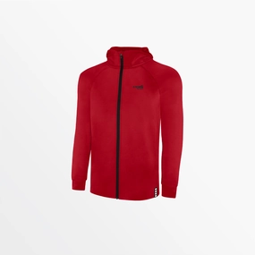 Convertible Neckline YOUTH BASICS THERMA FLEECE ZIP UP HOODIE