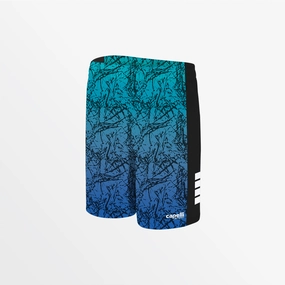 Comfort Focused YOUTH DISTRESSED OMBRE LOGO SHORT