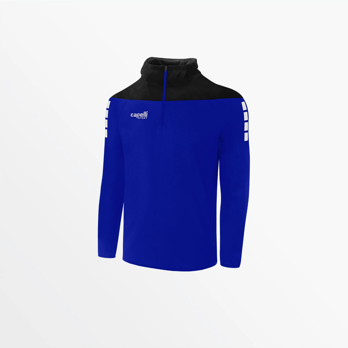 YOUTH TRIBECA 1/4 ZIP THERMA FLEECE HOODIE Low Profile Seaming