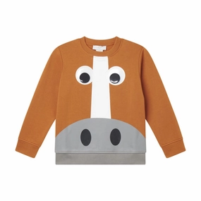 Tailored Seams Stella McCartney Kids Horse Sweatshirt