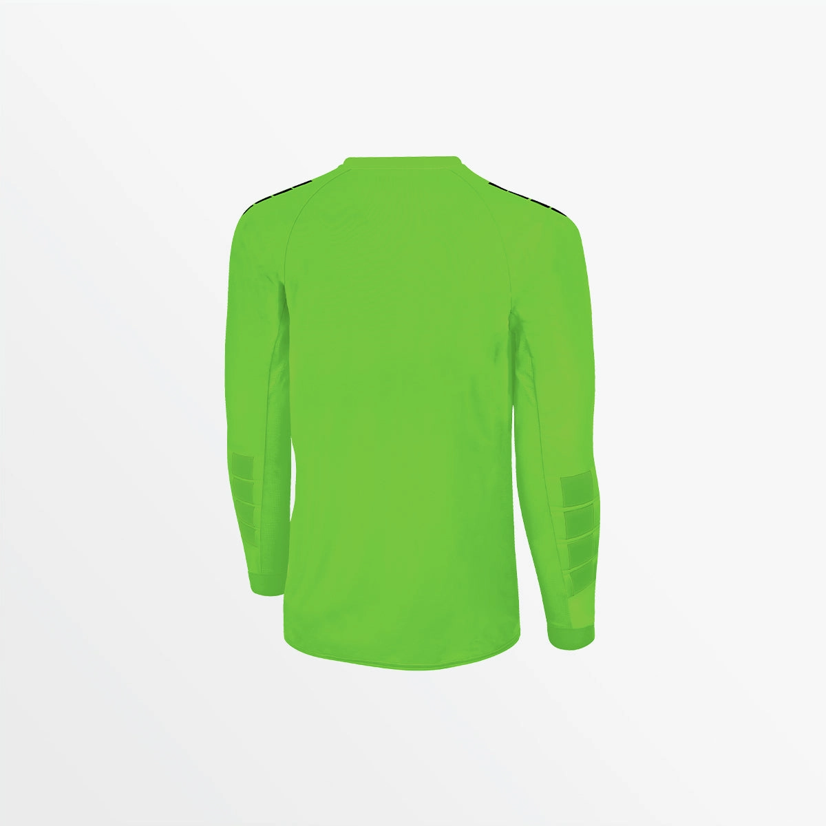 YOUTH MADISON STATIC ??? LONG SLEEVE GOALKEEPER JERSEY WITH PADDING Resilient Fabric Blend